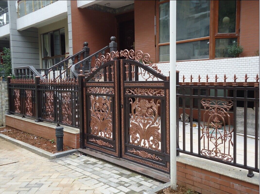 設(shè)計(jì)制作鋁藝大門的工藝流程